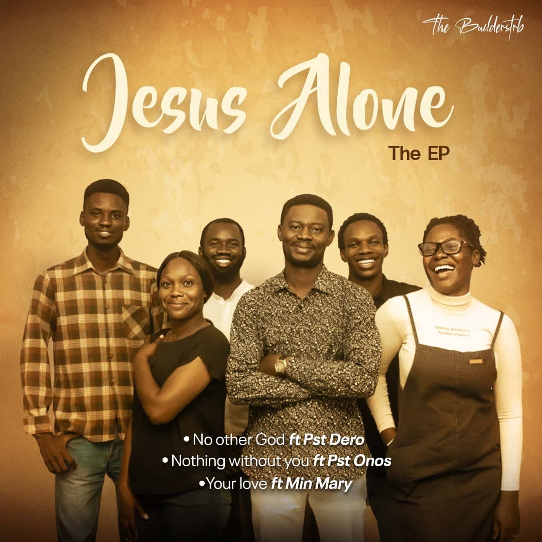 Jesus Alone EP cover art by The Builders TRB